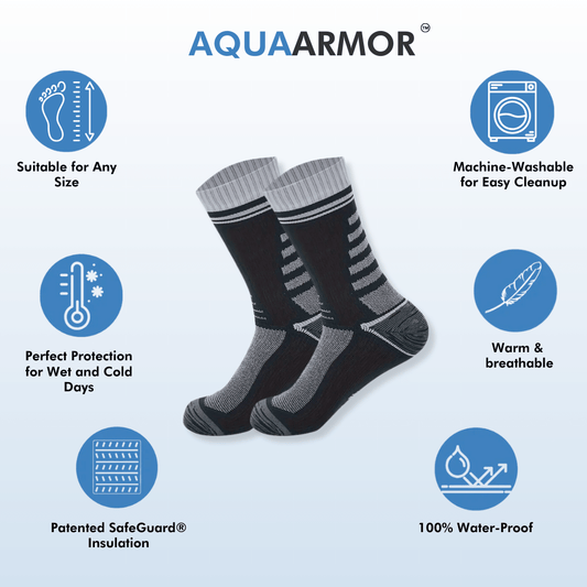 AquaArmor™ - Waterdichte thermosokken - 50% KORTING!