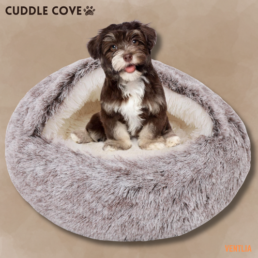 CuddleCove™ - Fleece dierenbed - 50 KORTING!